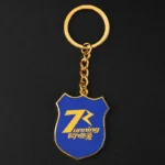 Брелок для спутникового телевидения Чжэцзян с золотым напылением и эмалью