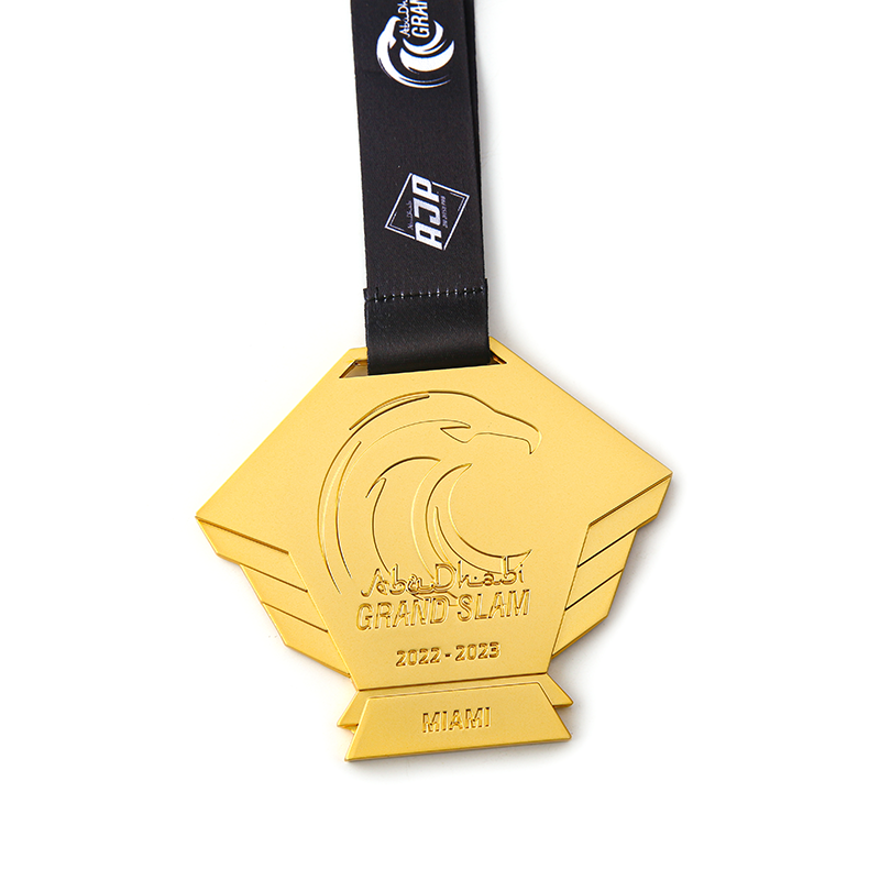 Médailles du Grand Chelem personnalisées en or, argent et bronze