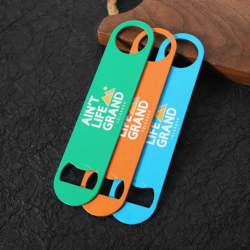 Décapsuleur en métal peint de couleur personnalisée