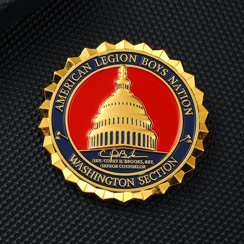 American Legion Boys Nation Individuelle Metall-Herausforderungsmünzen