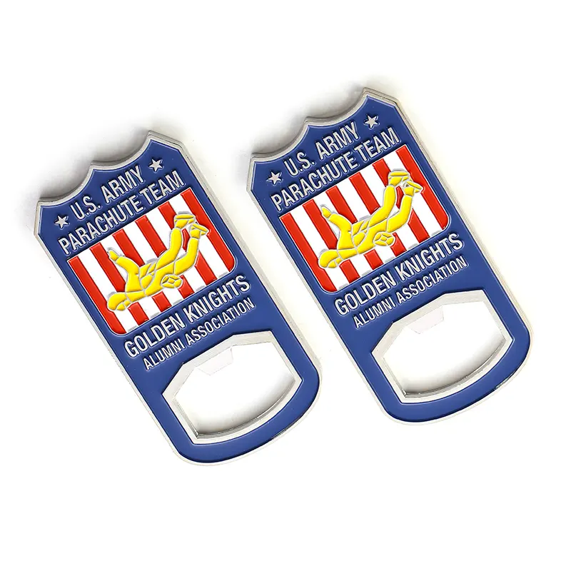 Парашютная команда армии США Golden Knights Custom Metal Bottle Opener
