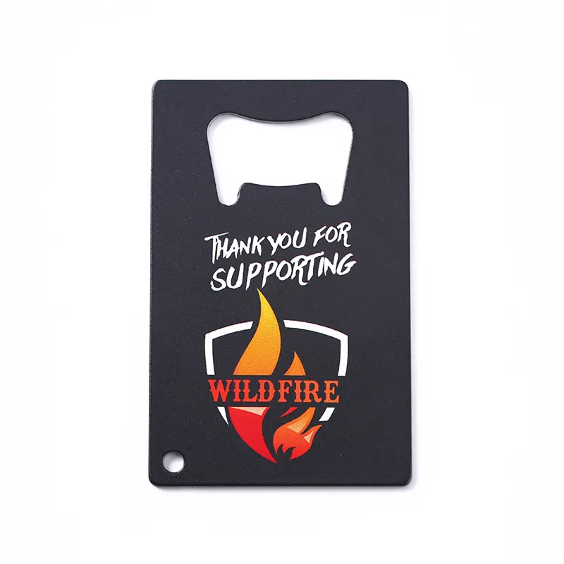 Benutzerdefinierte Farbe Spray Metall-Flaschenöffner