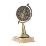 Metal zinc alloy rotatable trophy customization