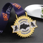 Radsport-Herausforderungen mit Medaillen