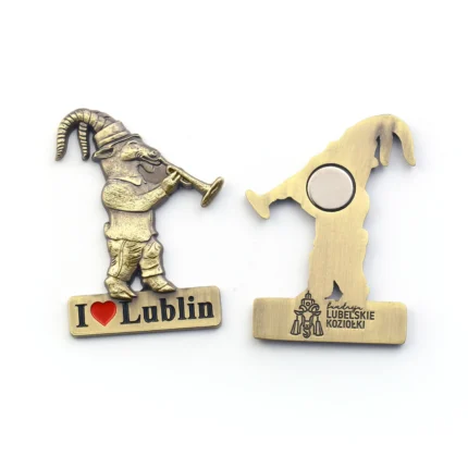 Custom Zinc Alloy Metal Fridge Magnets