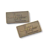 Metallo Logo Plate/Sign Custom Plate Bronzo Metallo Emblema Auto