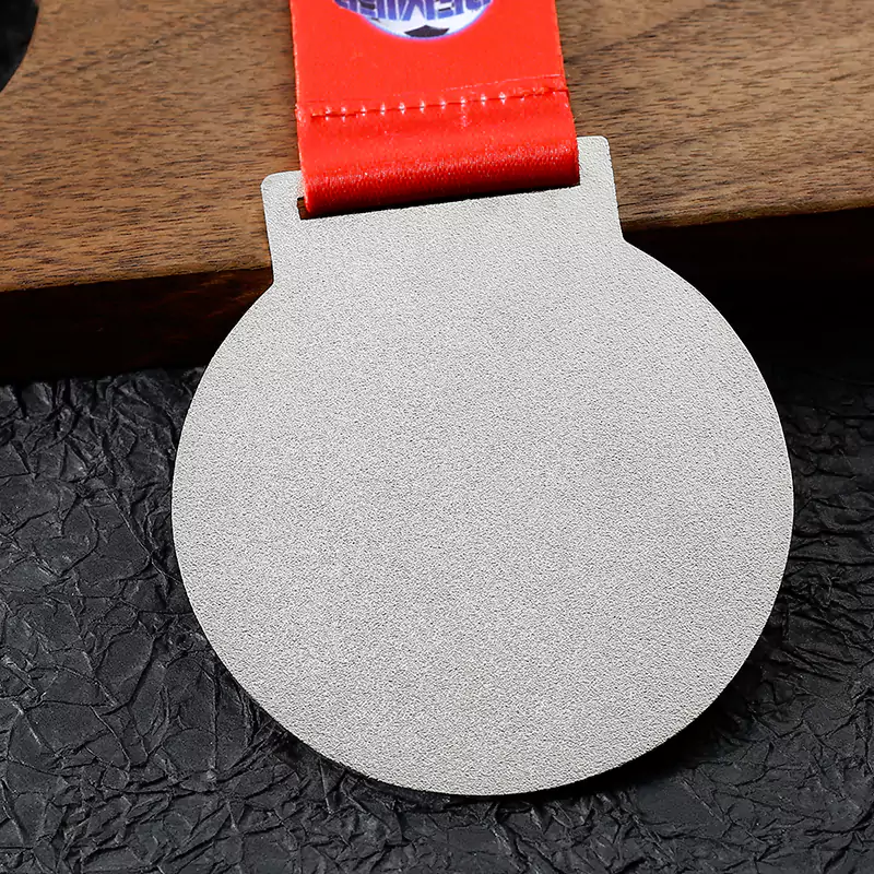 cheap football medals with ribbon