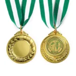 medallas en blanco