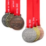 medaglie placcate in oro