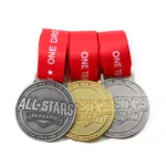 medaglia miracolosa placcata oro