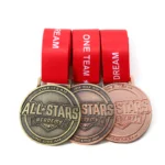 medaglia placcata oro