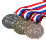 Золотая серебряная и медная медаль