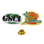 botões e alfinetes engraçados