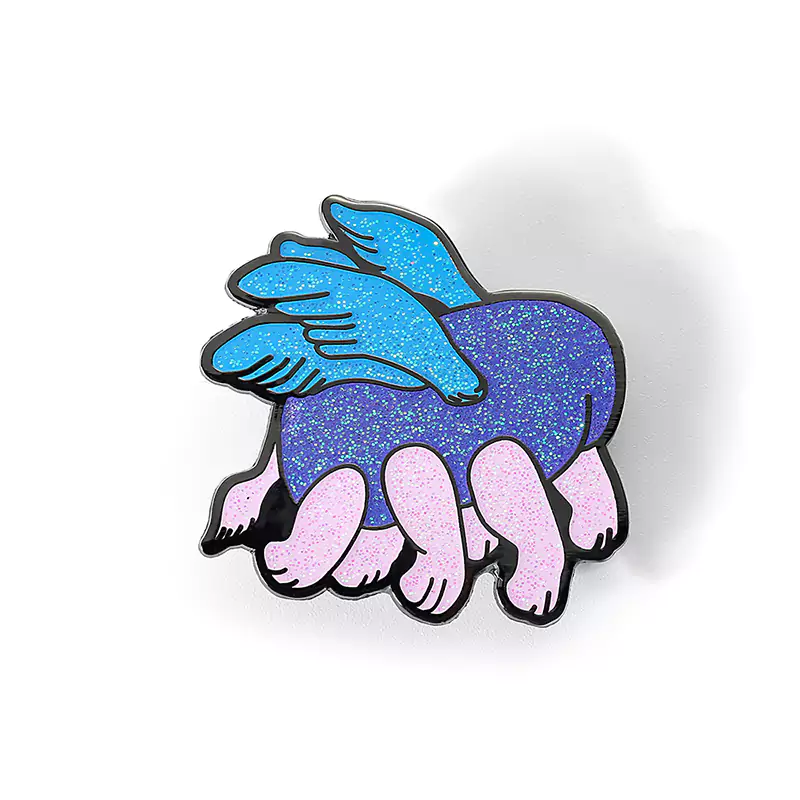 1701-4 bonitos broches