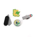 Многочисленные узоры букв дизайна мягкая эмаль магнит булавка