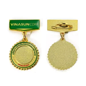 Blanko-Metallabzeichen