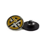 Spille da bavero a doppio colore con smalto morbido