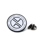 Spille da bavero a doppio colore con smalto morbido