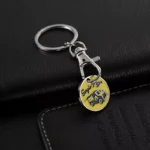 trolley token key ring