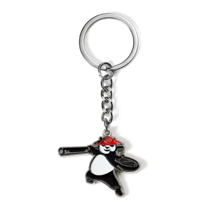 Kung Fu Panda Paint Alien Anime Keychain