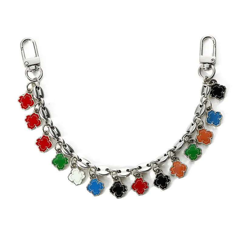 Llavero de metal con esmalte blando