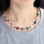 Llavero de metal con esmalte blando