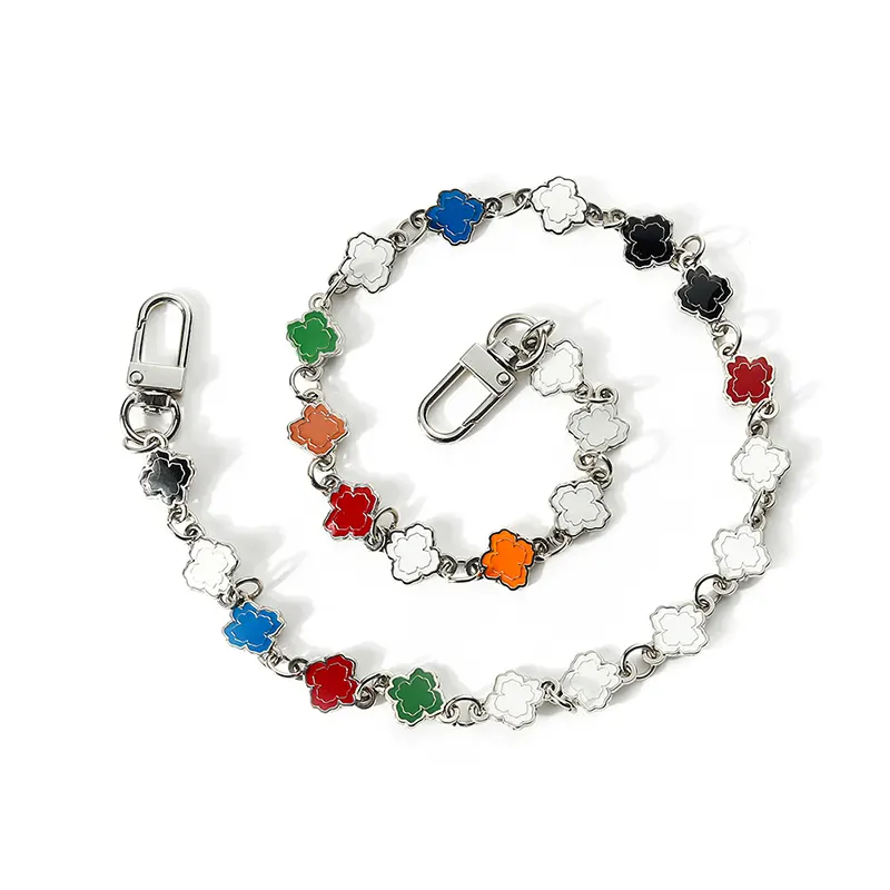 Llavero de metal con esmalte blando