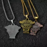 Ciondolo/Collana a forma di Kamen Rider in rilievo 3D