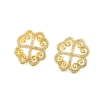 5102-2-Diamantbesetzte Ohrringe