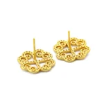 5102-3-Diamantbesetzte Ohrringe