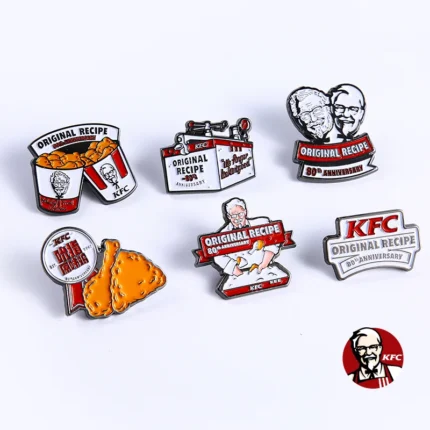 kfc enamel pins