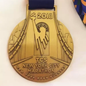 New York City Marathon Gold Medal (2018)