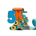 1010-1-5km Marathon Soft Enamel Medal