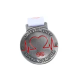 1011-4-STAFET FOR LIVET Marathon Medal
