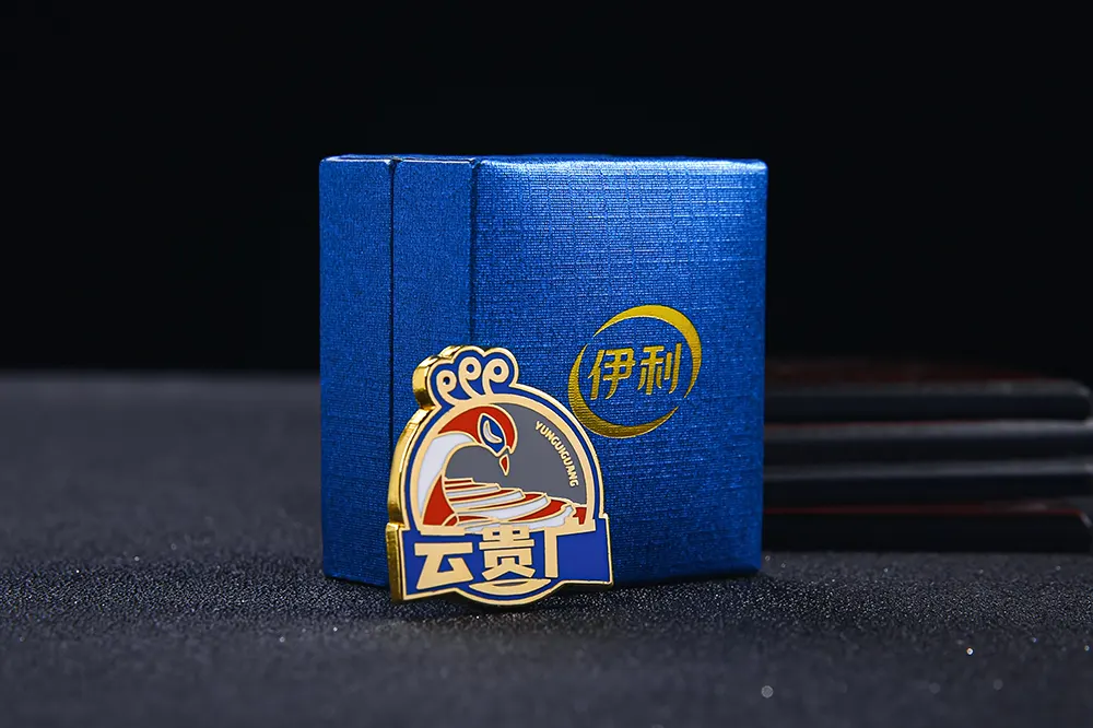 business metal badges