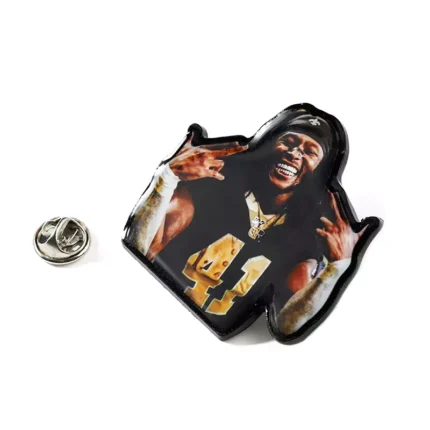 1726-2-Player 41 Epoxy Resin Player Shaped Pin