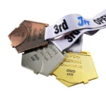 1045-3-Medalha de chute lateral do taekwondo