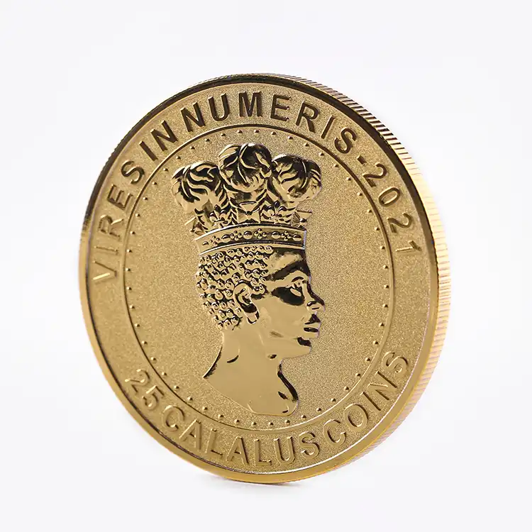 2601-1-Metallhydraulische zweifarbige Gedenkmünze