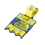 1086-4-Medalha comemorativa de ciclismo do GFCC do Panamá