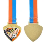 1185-4-Medalhas irregulares de futebol baratas com fita
