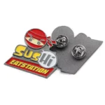 1508-3-Estação de jantar SUS Crachá em forma de pintura Ninja dos desenhos animados