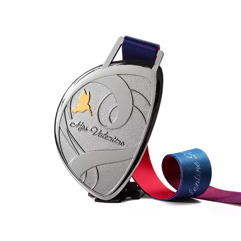 1386-3-Medalhas esportivas de ouro irregulares gravadas e personalizadas