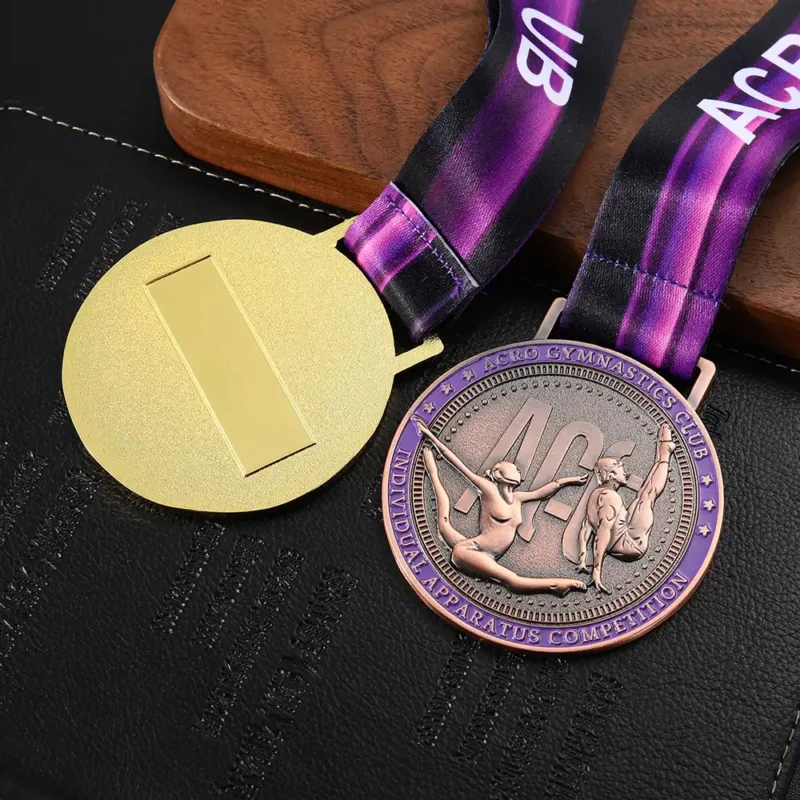 1467-7-ACRO Gymnastics Club Single Instrumental Competition Medal (Médaille de compétition instrumentale unique)
