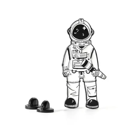 1509-6-Astronaut Paint Badge With Cardboard