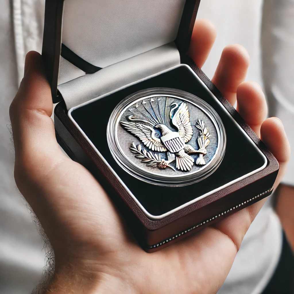 盒子包装纪念币（AI）