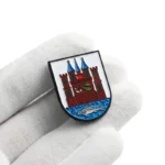 1518-2-Arched House Pattern Badge