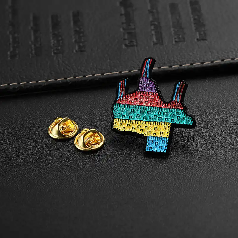 1909-5-Factory Batch Custom Enamel Pins with Butterfly Buckle