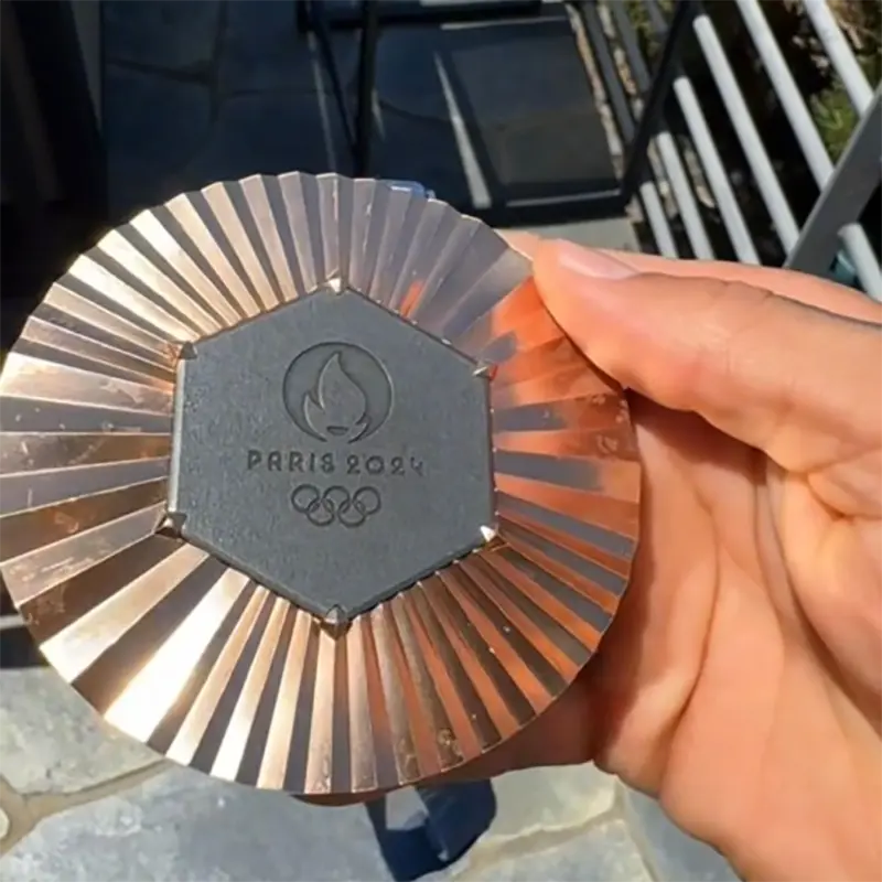 Die Rückseite der Medaille