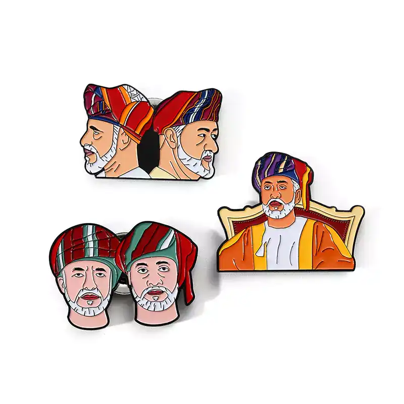 1786-4-Middle Eastern Element Baked Paint Badger Magnetics