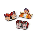 1786-5-Middle Eastern Element Baked Paint Badger Magnetics